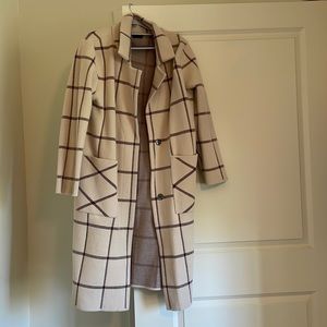 Cliche light pink tone trench coat size L